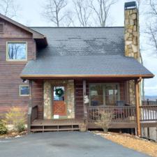 Custom Cabin Staining In Blue Ridge GA 2